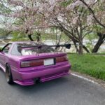 友達に桜撮影に誘ってもらったんで、SSRホイールを復活させることに！久々の車活で楽しかった